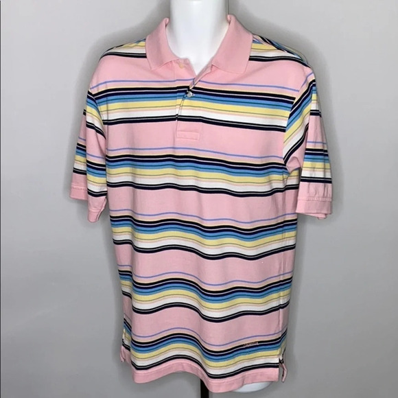 Daniel Cremieux Striped Polo Shirt - Size S - Picture 1 of 5